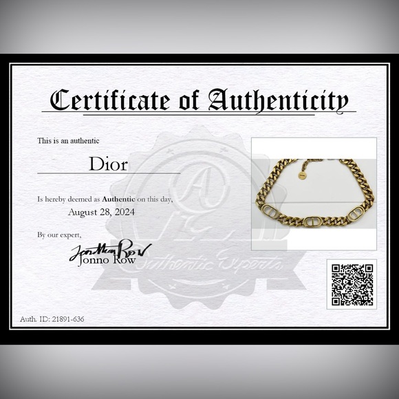 Dior Necklace Choker - Picture 7 of 7